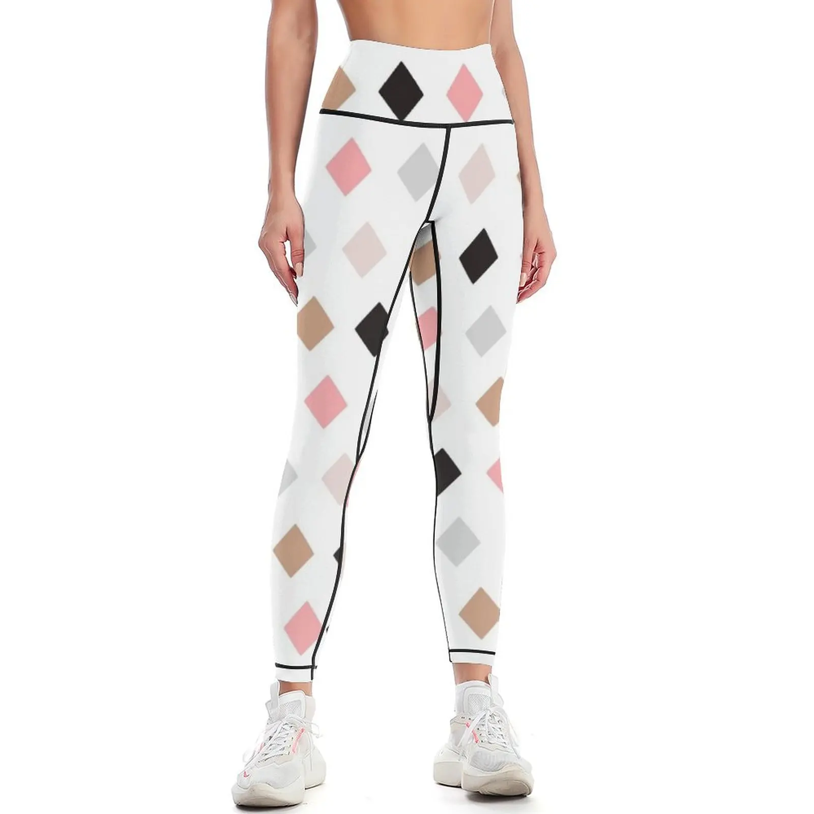 

Diamonds Leggings Women sportwear Tight fitting woman Women's trousers for fitness Womens Leggings
