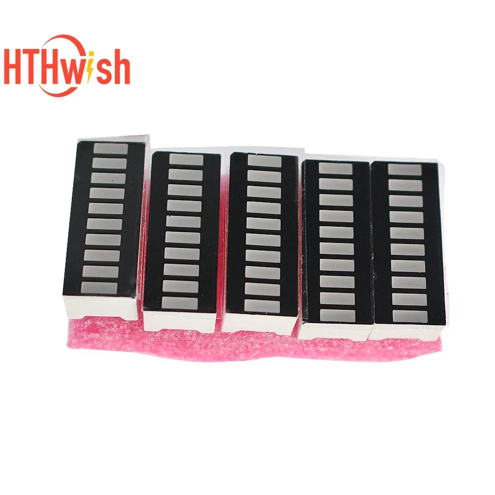 5/10pcs LED Display Module 10 Segment Ultra Bright Bargraph Light Display Module higher quality Bar Graph  Red Green Blue