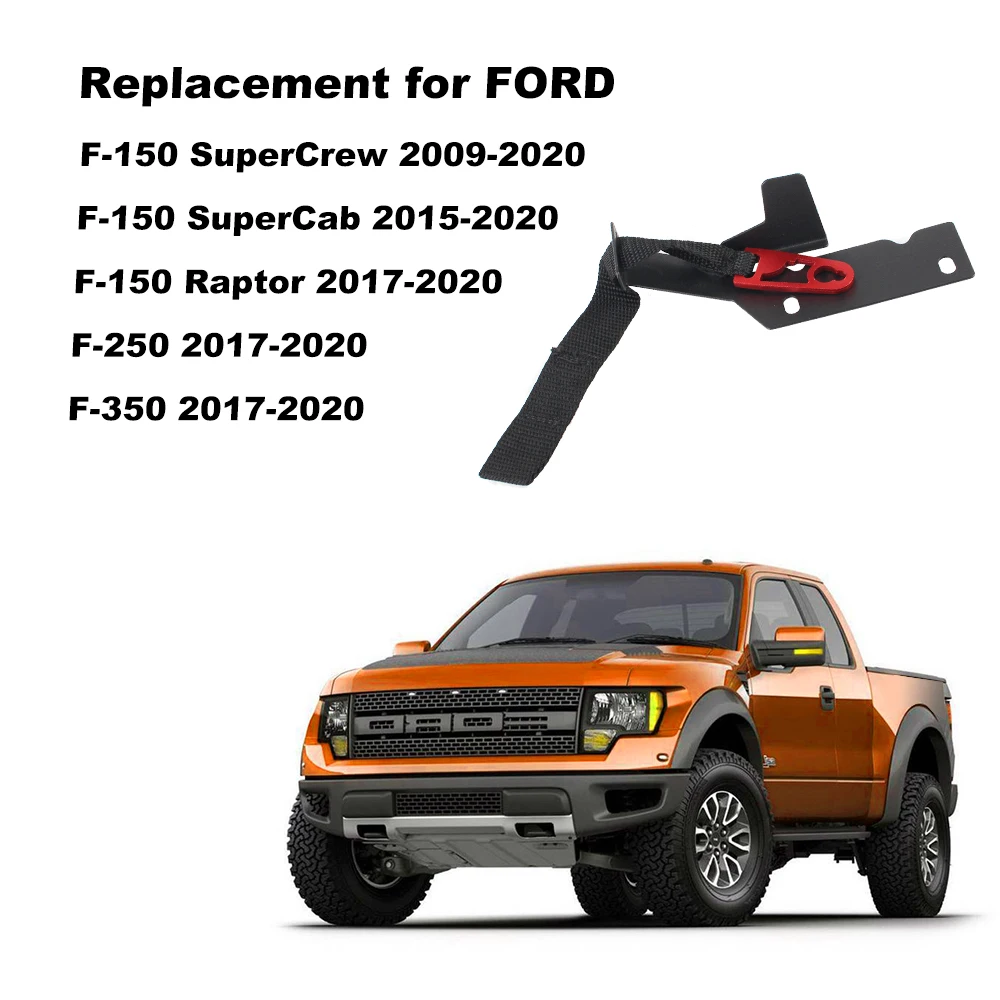 For Ford F150 F250 F350 Raptor Supercrew Car Rear Seat Safety Belt Buckle Release Belt Strap Latch Auto Fastener Interior Holder