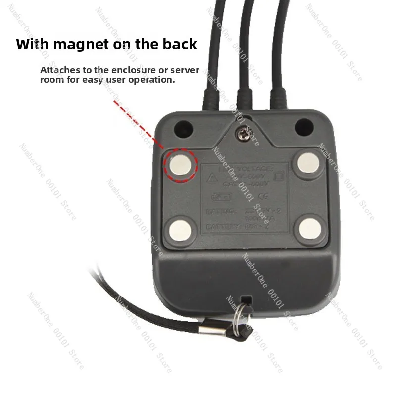 

90-600VAC Non Contact Phase Rotation Tester 3 Phase Sequence Detector for Low Voltage Circuit Inspection