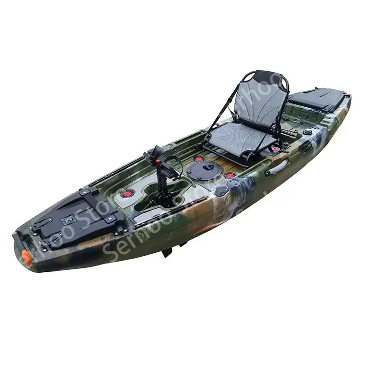 2024 Hot sell Sit On Top 8ft Pc Clear Ocean Boat Transparent Canoe Kayak With Led Light Popular In Sea