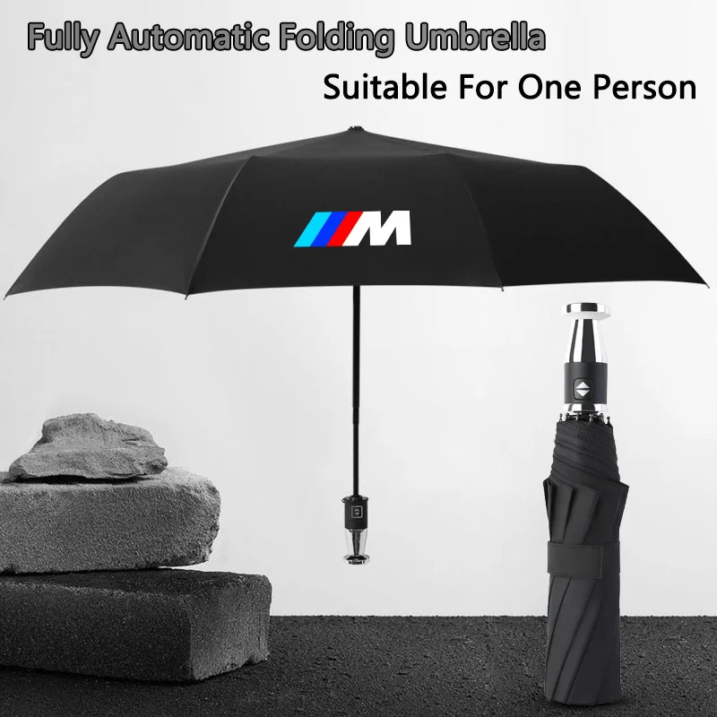 Car Automatic Folding Windproof Sunshade Umbrella For BMW M E34 E36 E60 E90 E46 F10 F20 F30 X5 X6 X1 M3 M5 M6 E71 Car Accessory - view 2