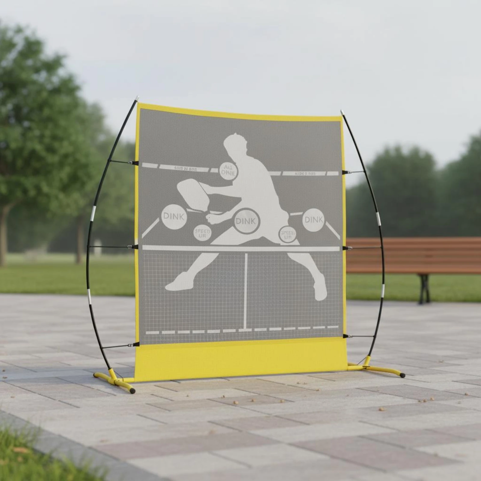 freestanding-pickleball-training-net-for-solo-and-doubles-sports-gear-mini-match-practice-equipment-for-backyard