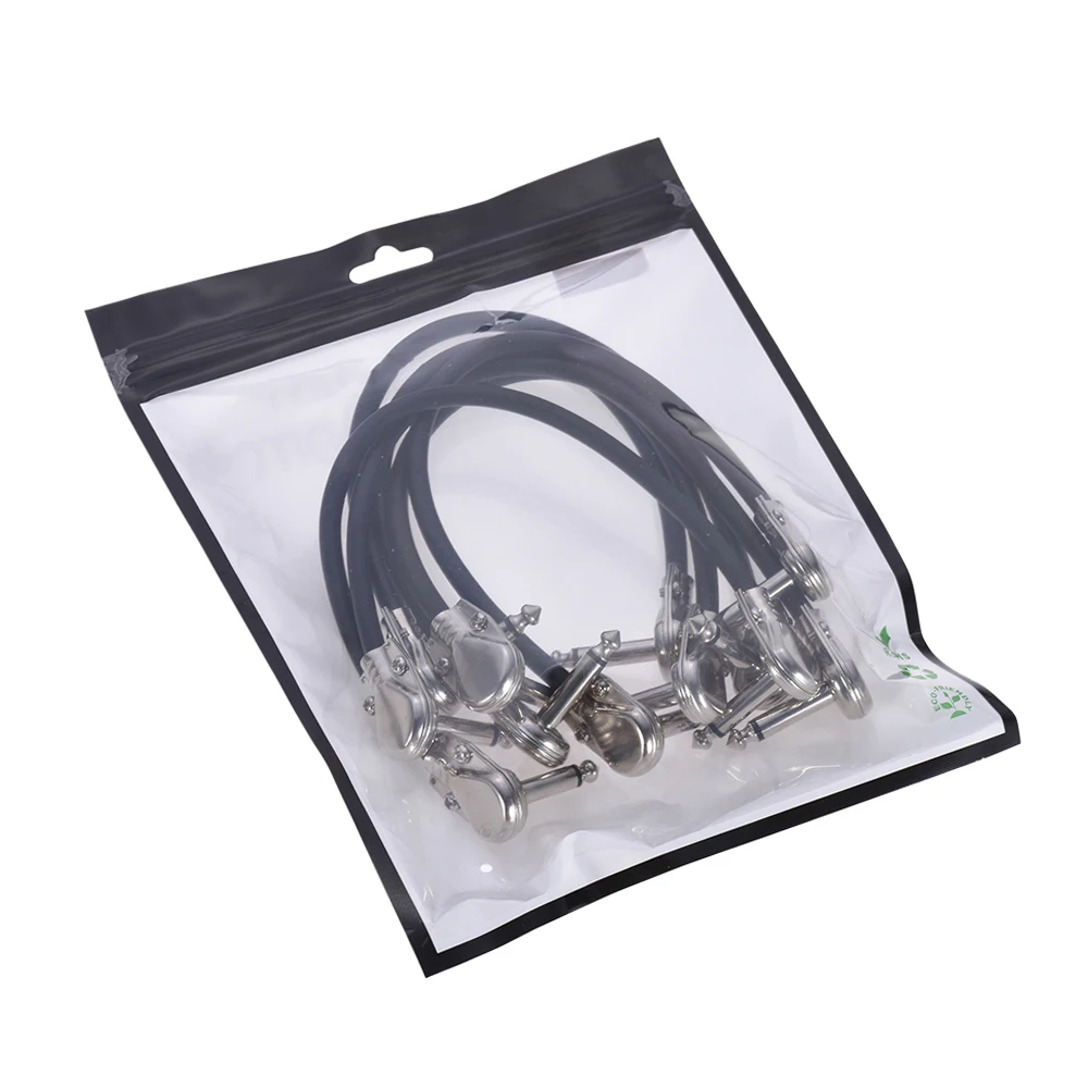 ammoon 15cm/ 6in Guitar Effect Pedal Instrument Patch Cable 1/4\