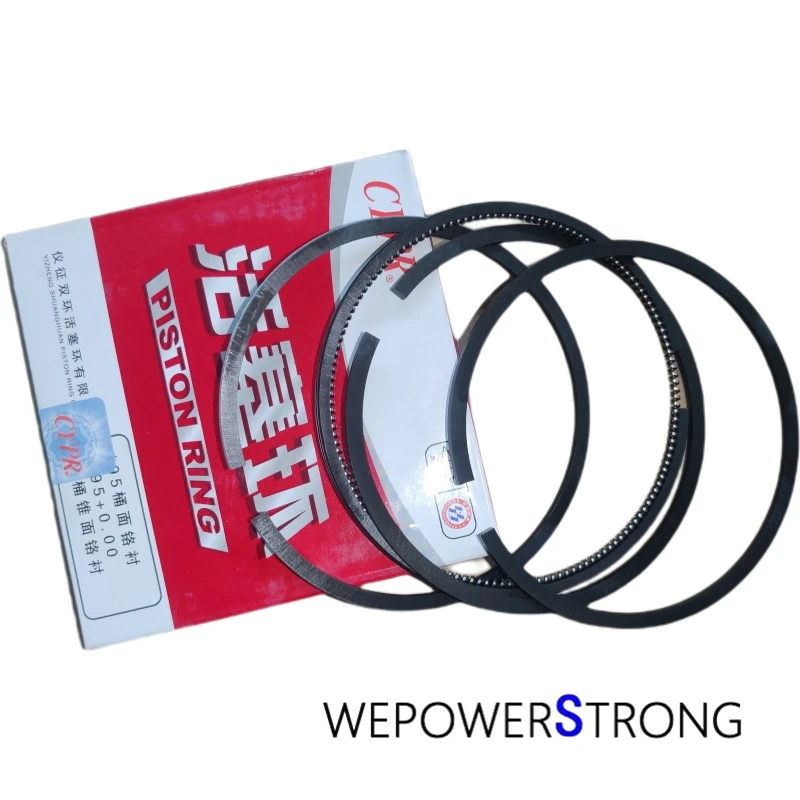 Piston Rings Set Fits for Changchai Or Similar ZS1100 1105 1110 L24 L28 1115 1125 1130 Single Cylinder Water Cool Diesel Engine