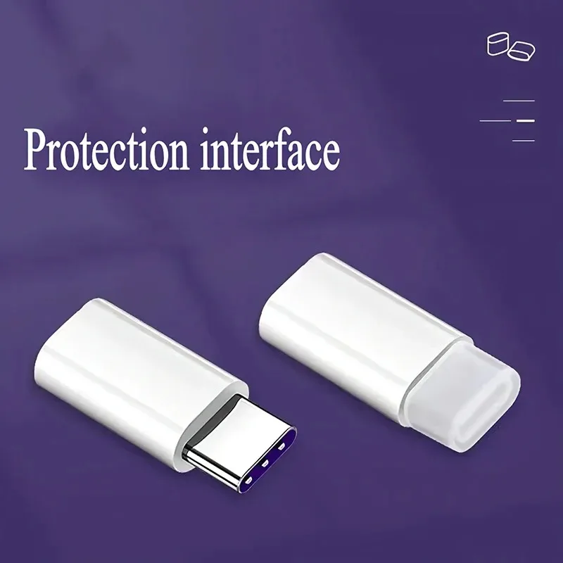 USB-C Anti Dust Plug Waterproof Protector Cover, Universal Silicone Port Cap for Android Type C Charger Cable Mobile Devices view 3