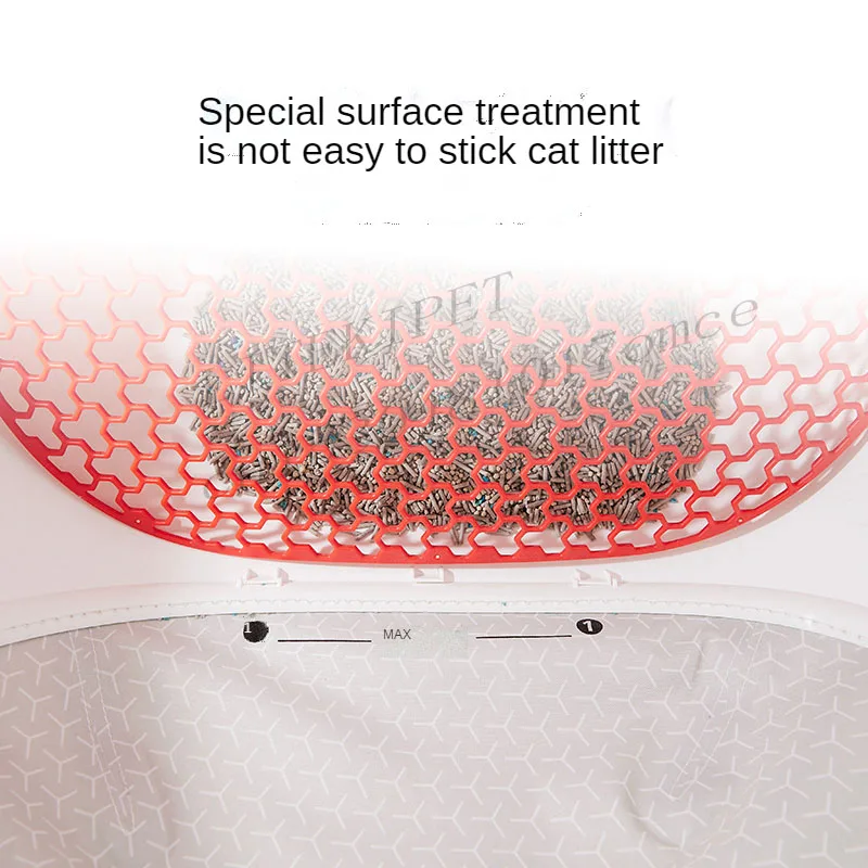 Imagem -04 - Petkit Pura Max Sandbox For Cat Alto Desempenho Três Almofada de Prevenção Cat Supplies Litter Box Mat Acessórios