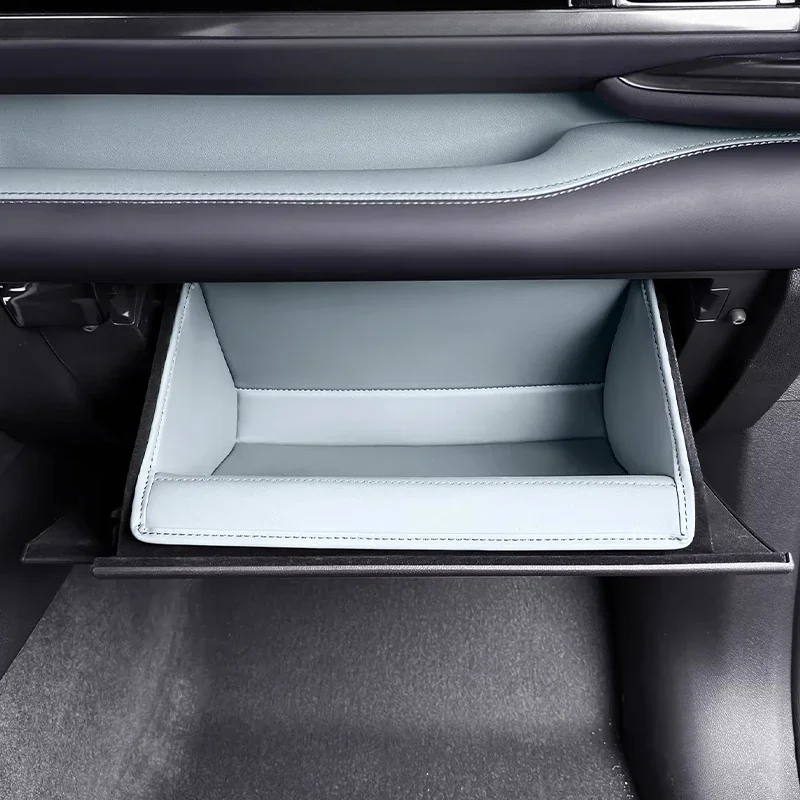 Glove Box Storage Pocket Mat for BYD Leopard 5 / BYD Fang Cheng Bao Leopard 5 Non Slip Liner Car Interior Upgrade Parts