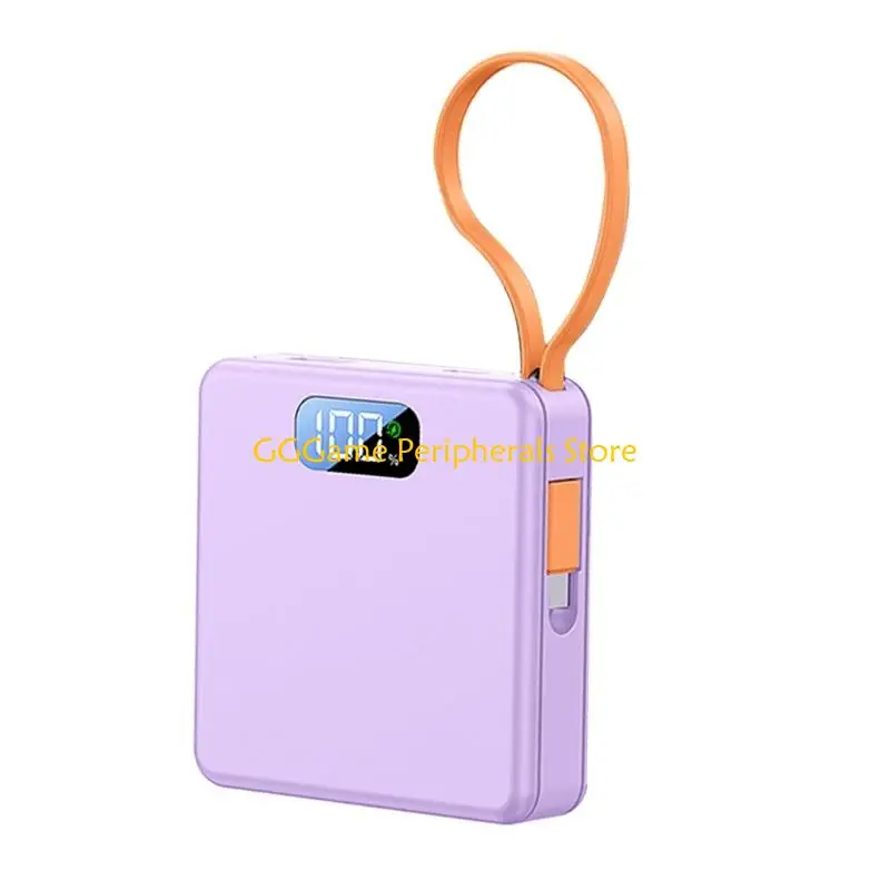 U55B LED Display Battery Case Box for 21700 Cells, Travel Shell Use