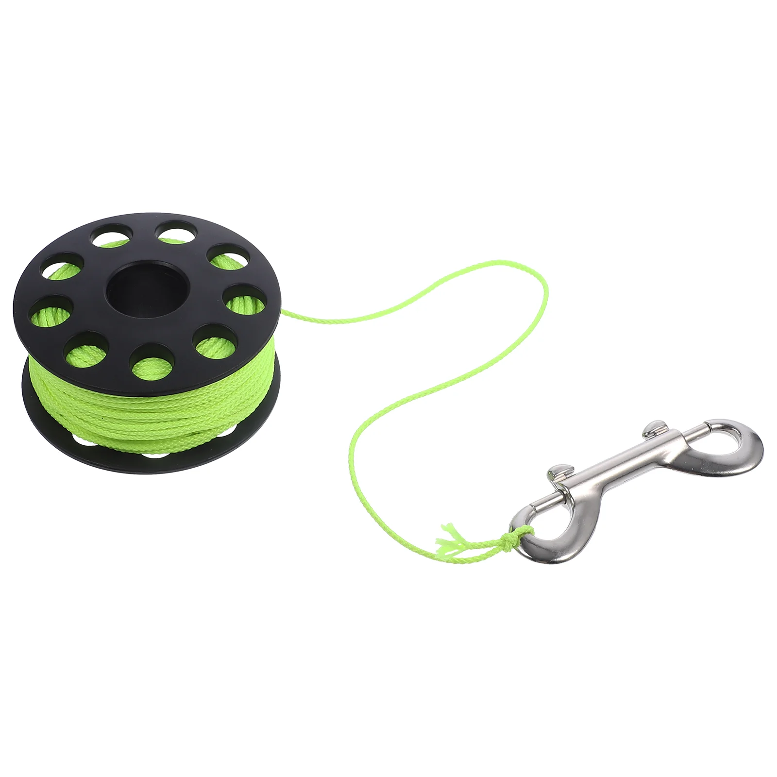 

Diving Coil Finger Reel for Snorkeling Buoy Spool Tools Scuba with Snap Clip Pc Lightweight Underwater