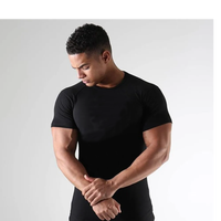 2025 Compression T Shirt Men Summer Sportswear Running T-shirt Elastic Quick Dry Sport Tops Tee Athletic Gym Workout Shirts male