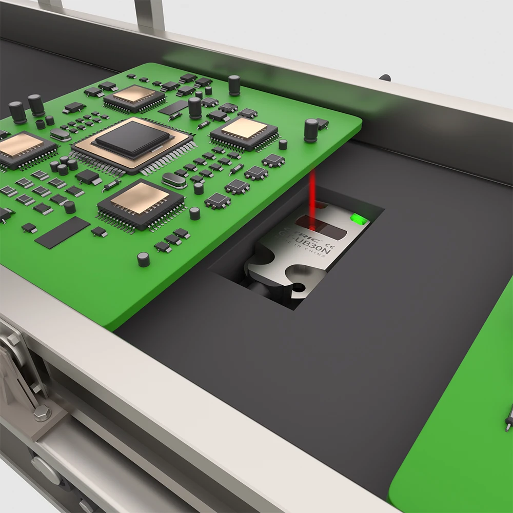 GTRIC Foto-elektrische sensorschakelaar Mini Ultradun Diffuus Reflecterend IP67 Roestvrij staal Corrosiebestendig 12-24V DC NPN PNP