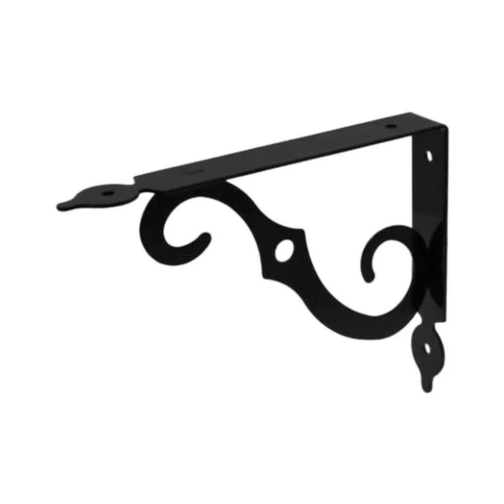 L Shape Wall Bracket 90 Degree Metal Shelf Support for Organizing Items on Vertical Surfaces in Small or Large Interior Spaces