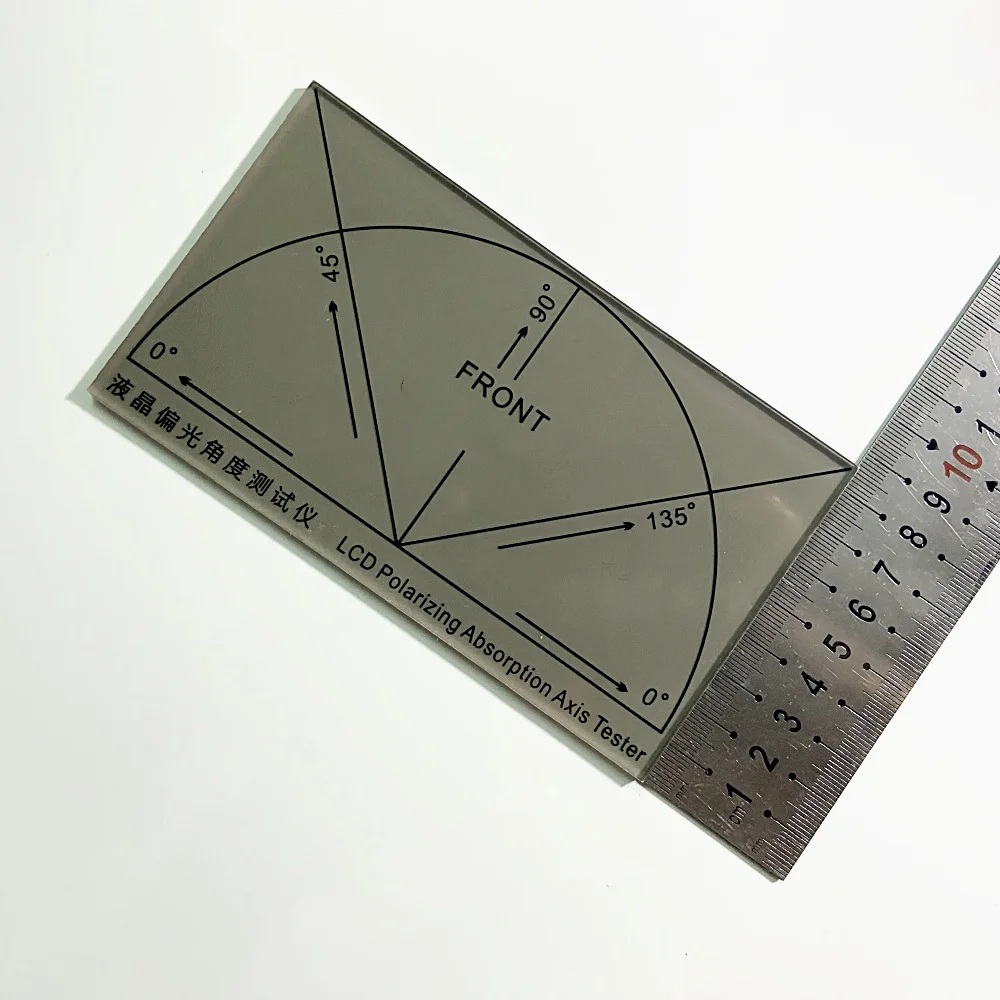 New Polarizer Film Angle Testing Tools/Tester For LED/LCD Screens