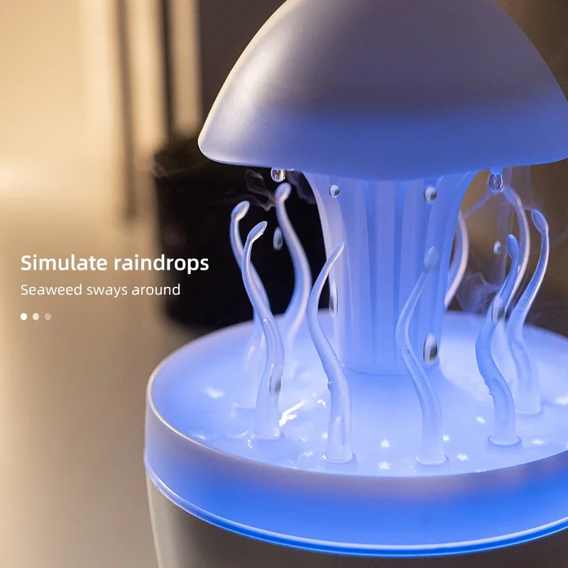 Rotating Seaweed Water Drop Aromatherapy Machine Home Desktop Colorful Fragrance diffuser Air Humidifier Essential Oil Diffuser