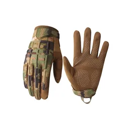 Tactical Gloves Men Suitable for Outdoor Military Airsoft Hunting Shooting Horseback Riding Combat Training Protective Gloves