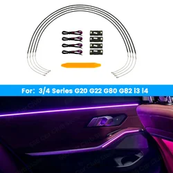 11 Colour Door Decorative Light For BMW G20 G21 G22 G26 G80 G82 M3 M4 New 2/3/4 Series Indoor Ambient Light Modification Accesso