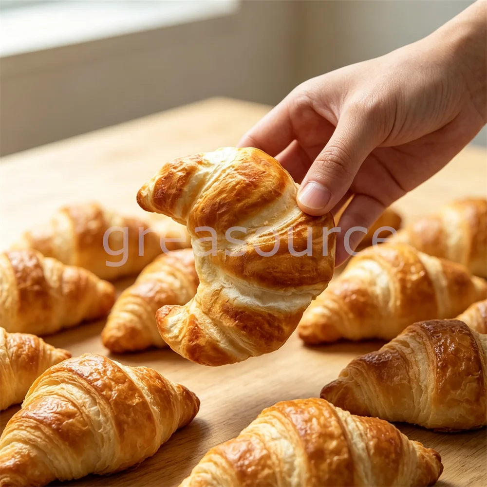 Spicy Food Snacks - Gewone Croissant Pu Kunstmatig Bladerdeeg Boterbrood