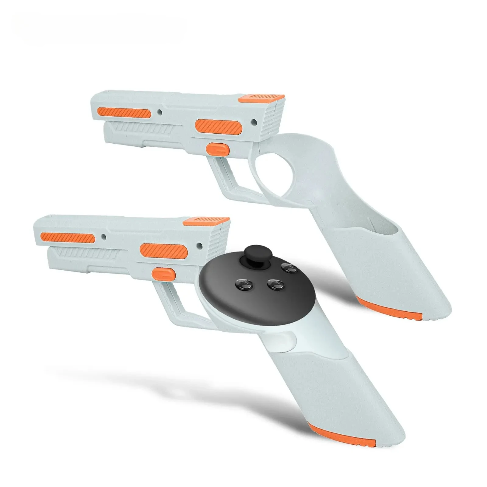 Stock de pistola VR para Meta Quest 3/3S, controlador de experiencia de juego mejorado, empuñaduras, mango de extensión, accesorios de adaptación