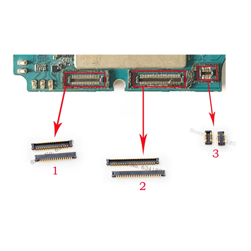 LCD Display Screen FPC Connector For Samsung Galaxy A30 A305 A305F A305F/DS A305G/DS USB Charger Charging Contact Plug Connector