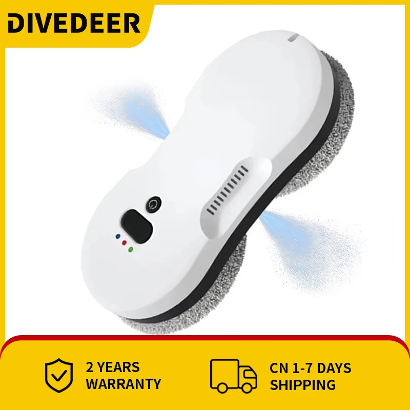 DIVEDEER household two-way water spray window cleaner machine people intelligent automatic water spray models window cleaner