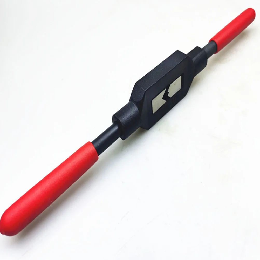 

Steel Adjustable Tap Wrench Red Practical Hand Tool Durable Wear Resistant Long Lifespan Professional Usage Tap Socket