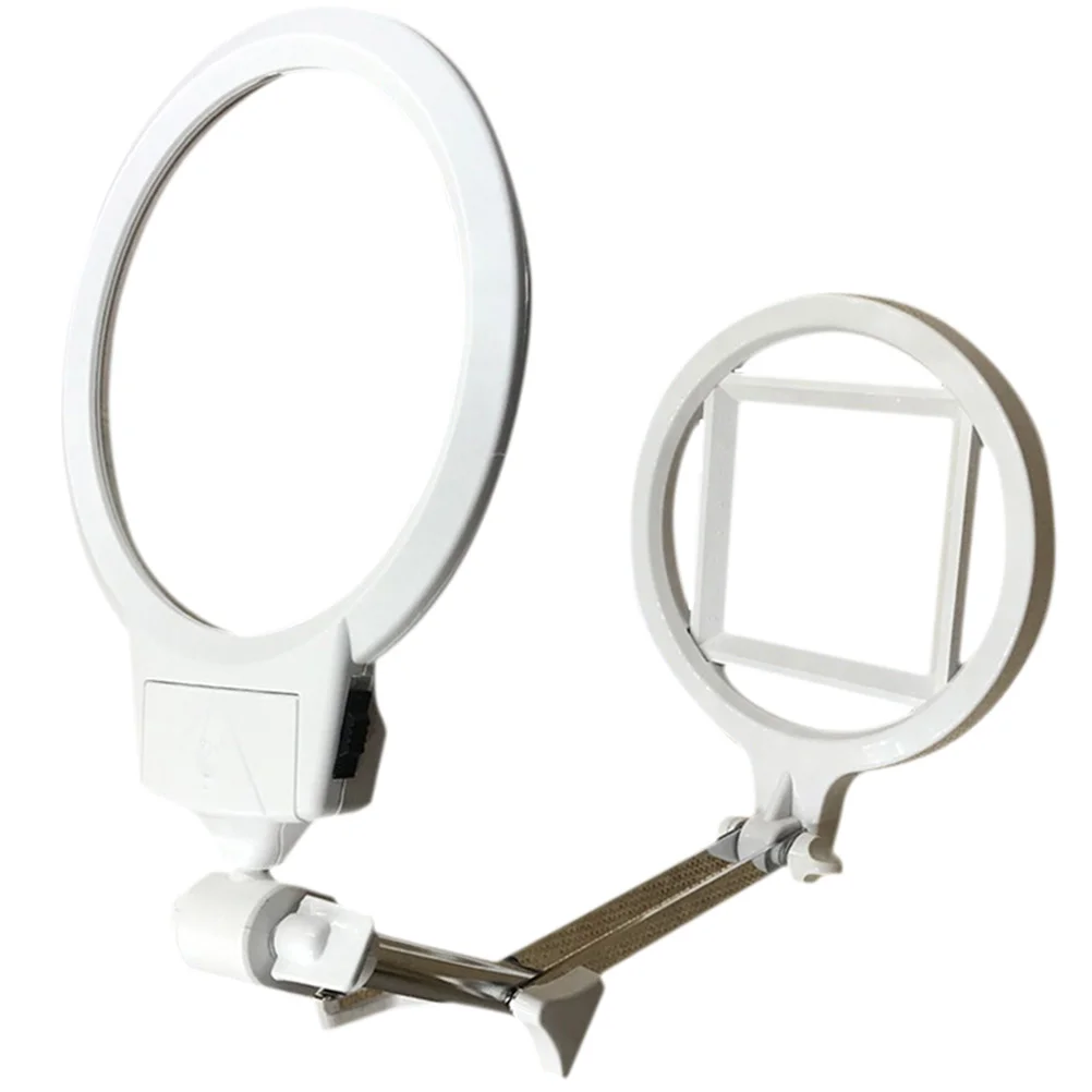 Craft Magnifying Glass with Light Glasses LED Magnifier Jewelry Holder Desk Cross Stitch Manicure Lamp