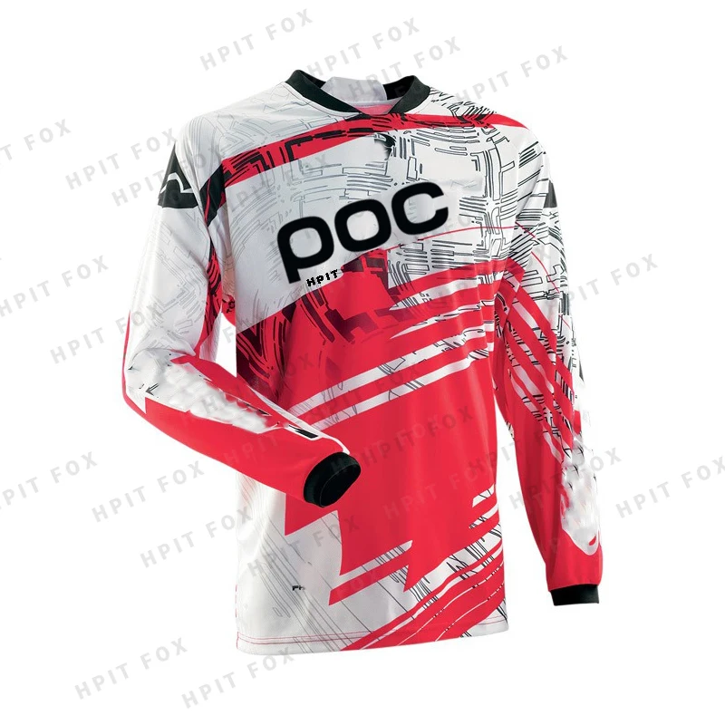 2022 Motocross Mountain Enduro Bike Clothing Bicycle Moto Downhill T-shirt Hpit POC Women Men Cycling Jersey MTB Shirts BMX