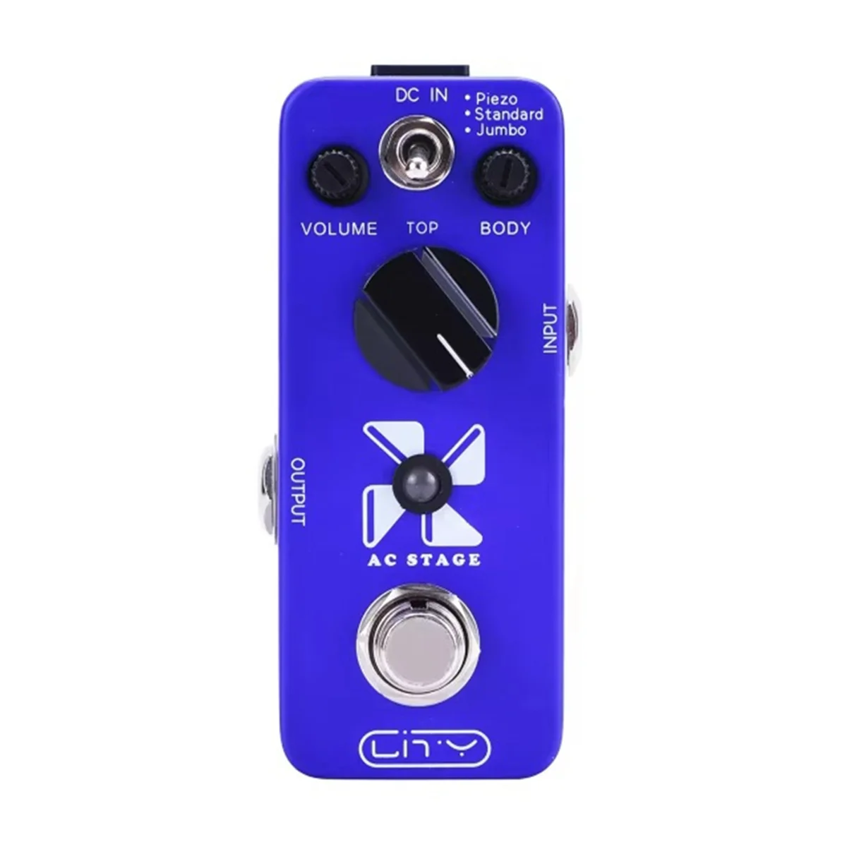 NEW Guitar Effect Pedal Acoustic Simulation AC Stage Electric Guitar Effect Pedal 3 Modes Piezo/Standard/Giant True Bypass