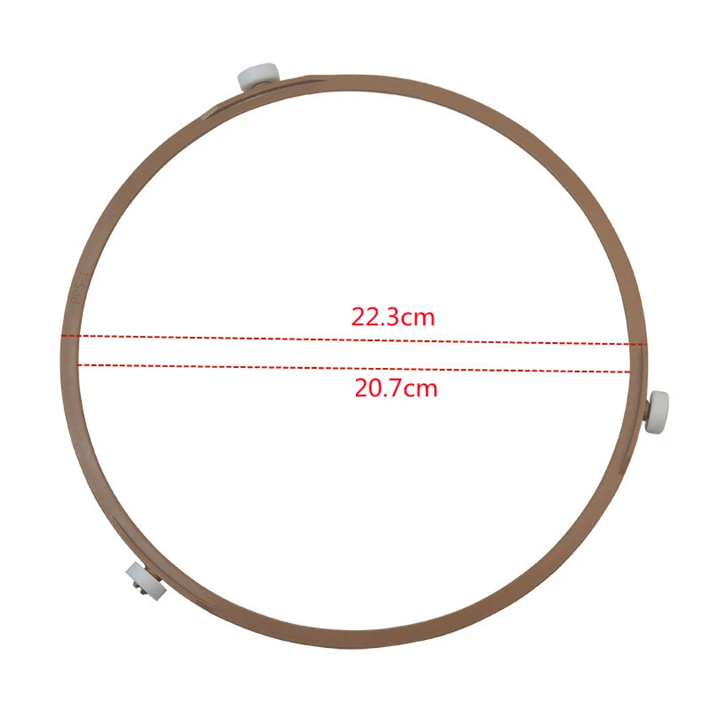 Replacement Ring Rotating Core 22.3x22.3cm Microwave Turntable Ring Compatibility Assurance Frictionless Rotation