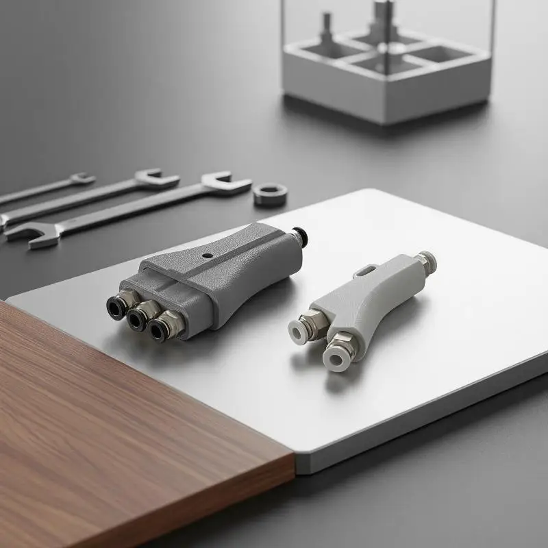 Y-Shaped Shunt And Three-way Splitter For 3D Printers Prevents Jamming And Tangling External Spool Consumable