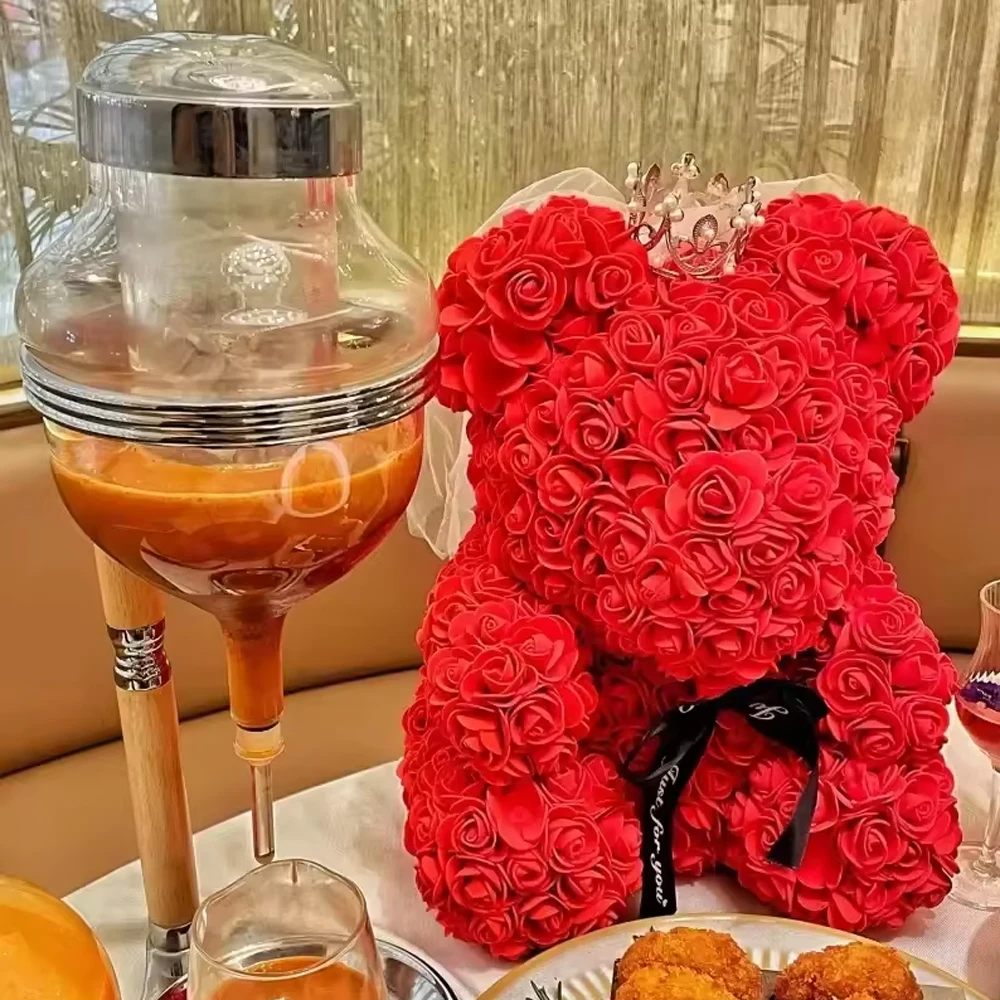 2000/10 Stück Mini Künstliche Rosenblüten Köpfe DIY Valentinstag Rosen Hochzeitssträuße Party Geschenk Süßigkeitenbox Deko – Detail 6