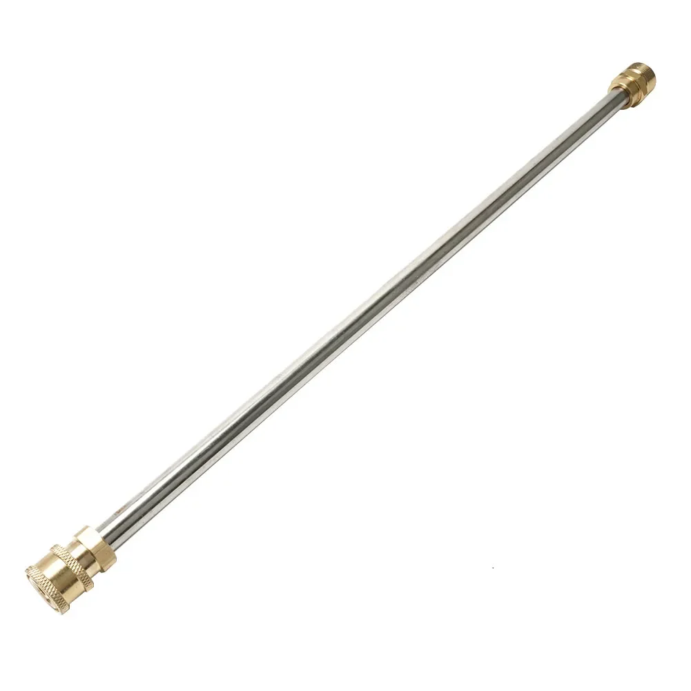 Pressure Washer 16 Inch Extension Wand With 5 Spray Nozzle Tips 0 15 25 40 Degree And Soap Nozzle M22 14mm Connection