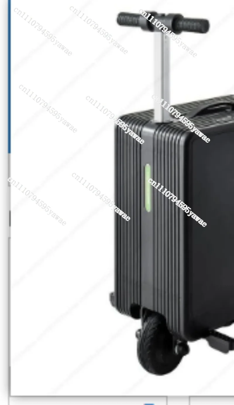 For 20‑Inch Ride‑On Electric Trolley Luggage, Detachable Riding Walking Suitcase For Daily Travel