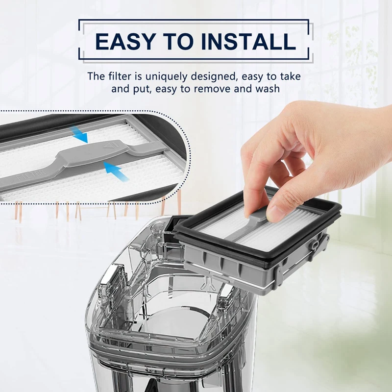 فلاتر HEPA بديلة متوافقة مع بوش ، ملحقات المكنسة الكهربائية ، فلتر ، X7 ، 3350F ، 2832Z ، 2955Z