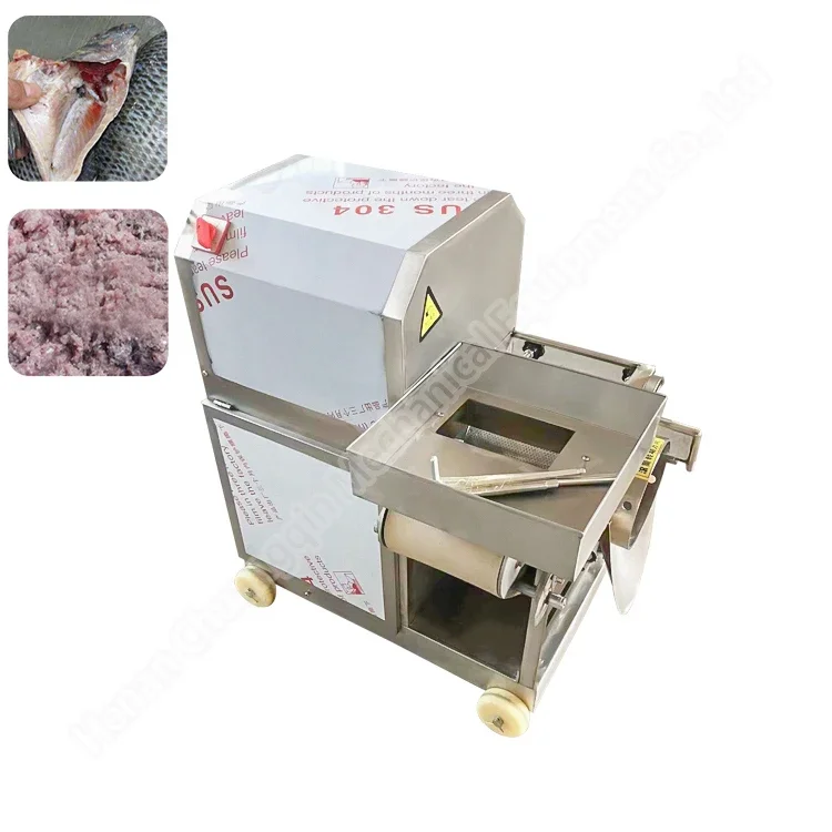 

Fish bone separator system 5000 kg/hour meat and bone separator machine fish meat bone separator grinder mincer