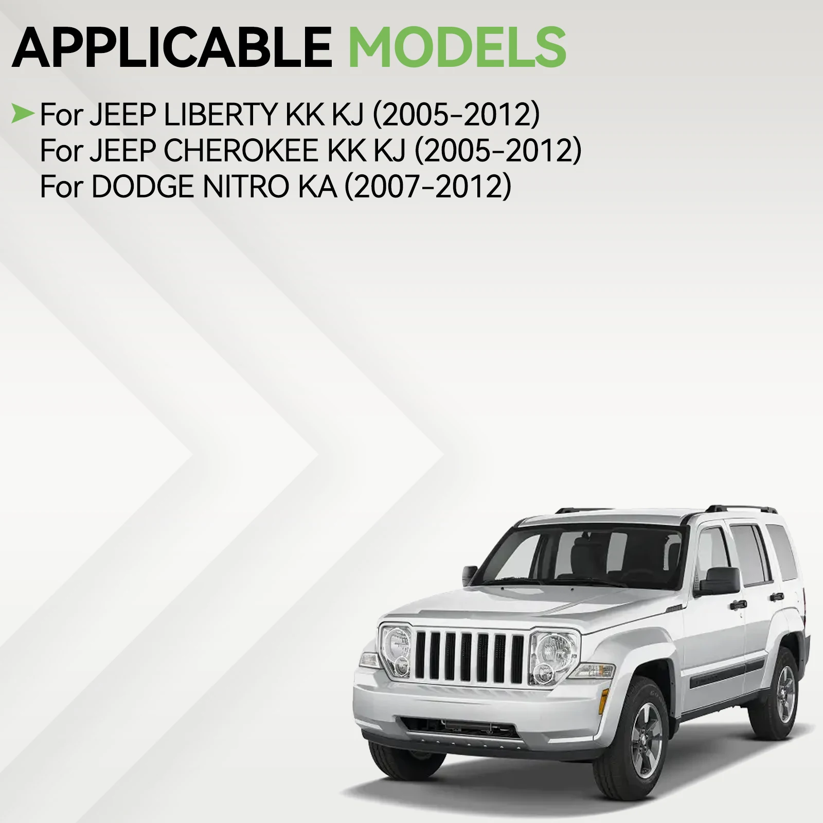 2x Clips de sujeción para visera gris 1AR26BD1AA 1AR26DW1AA para JEEP LIBERTY CHEROKEE KK KJ DODGE NITRO 2005-2012 Clip de fijación de hebilla