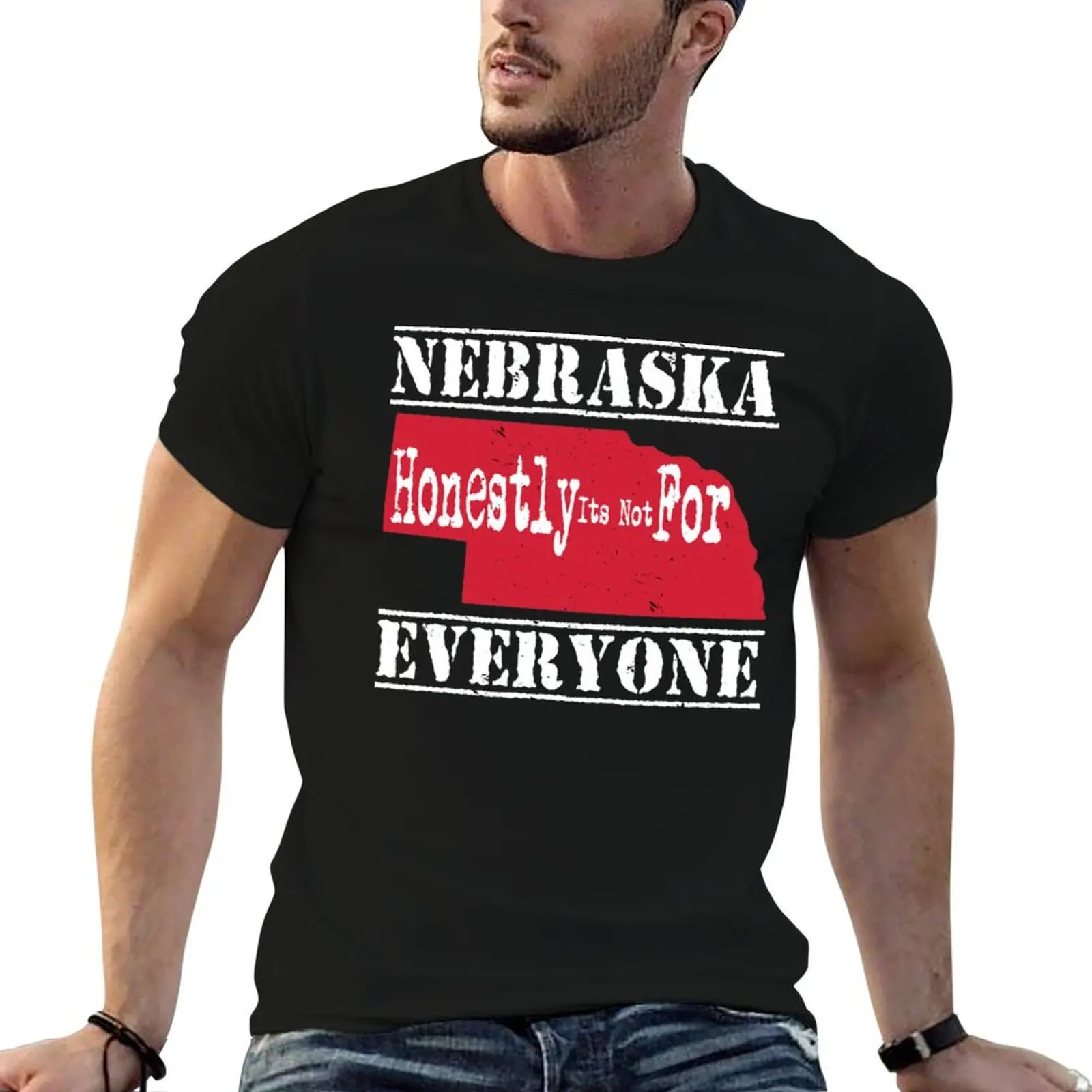 Nebraska Honestly Its Not For Everyone T-Shirt Performance Dry Fit T-Shirt