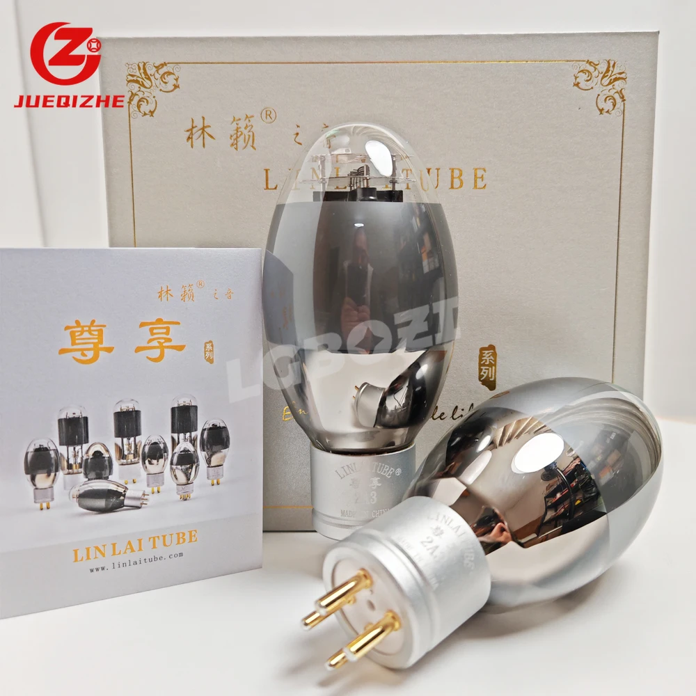 Linyai Premium ZX 2A3 Vacuum Tube - HiFi Audio, Enhanced Stability, Rich Sound, Compatible with E2A3/2A3/WE2A3/2A3C/2A3B/2A3T
