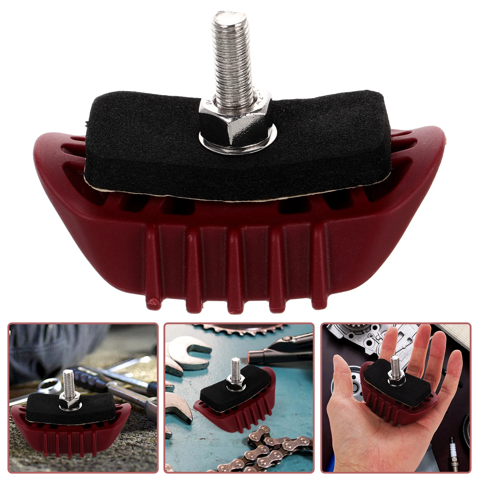 

Rim Red Tire Wheel for Motocross Motorcycle Dirt Bike Anti Slip Durable Rear Wheel Lock Stabilizer Tire Clamp Motorcycle