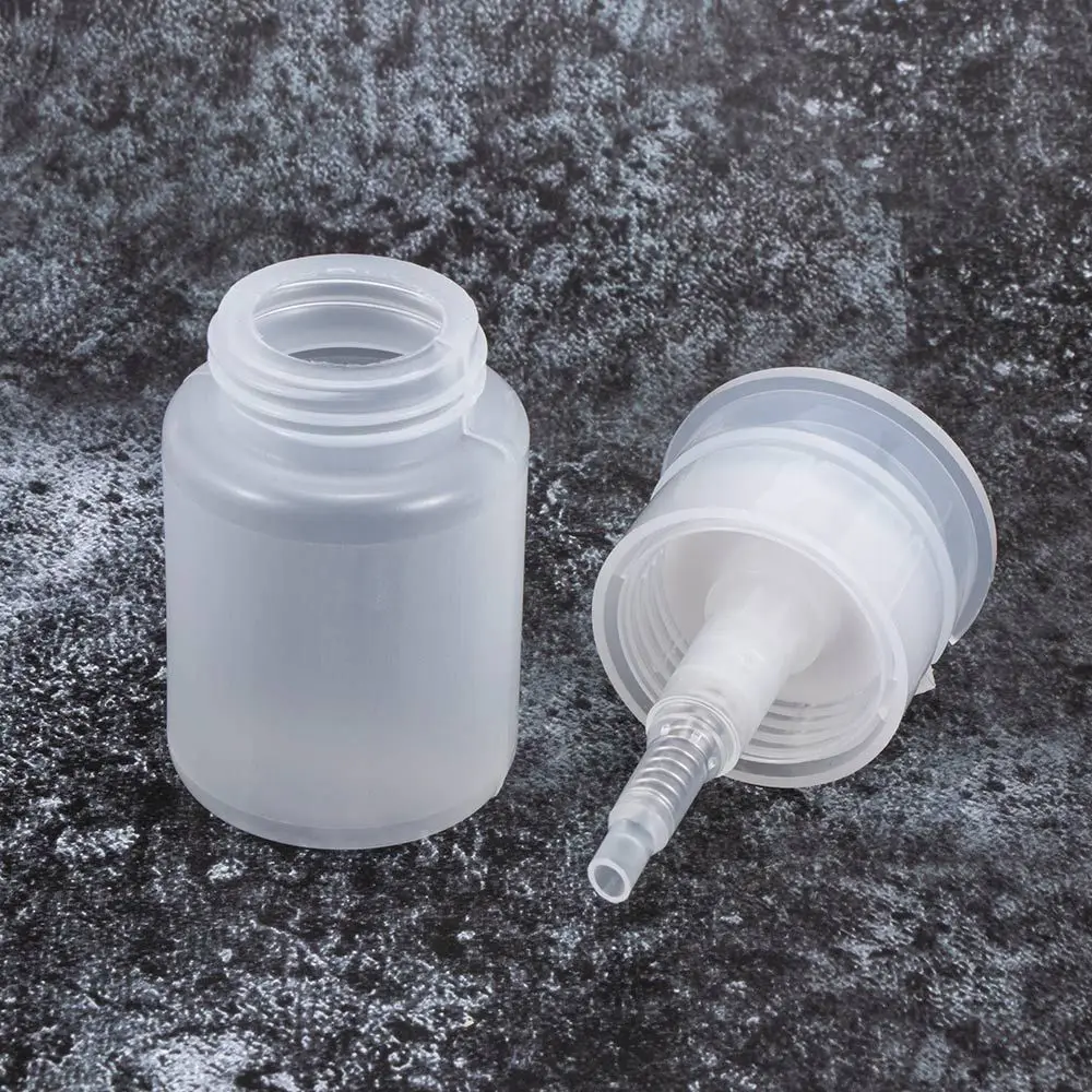 Pompa do płynów do paznokci, mały dozownik, pusty pojemnik na płyn do polerowania, butelka z pompką do manicure.