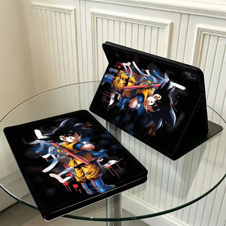 With Pencil Holder Case for Xiaomi Redmi Pad SE K Pad 8.8 9.7 12.4 Inch Pad 5 6 7 8 Pro Pad 6s Pro 7 Ultra Dragon Balls Goku
