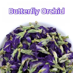 100% Top Natural Butterfly Orchid Dried Flower Blue Butterfly Pea Flower For Beauty Soap Wedding Candle Perfume Making