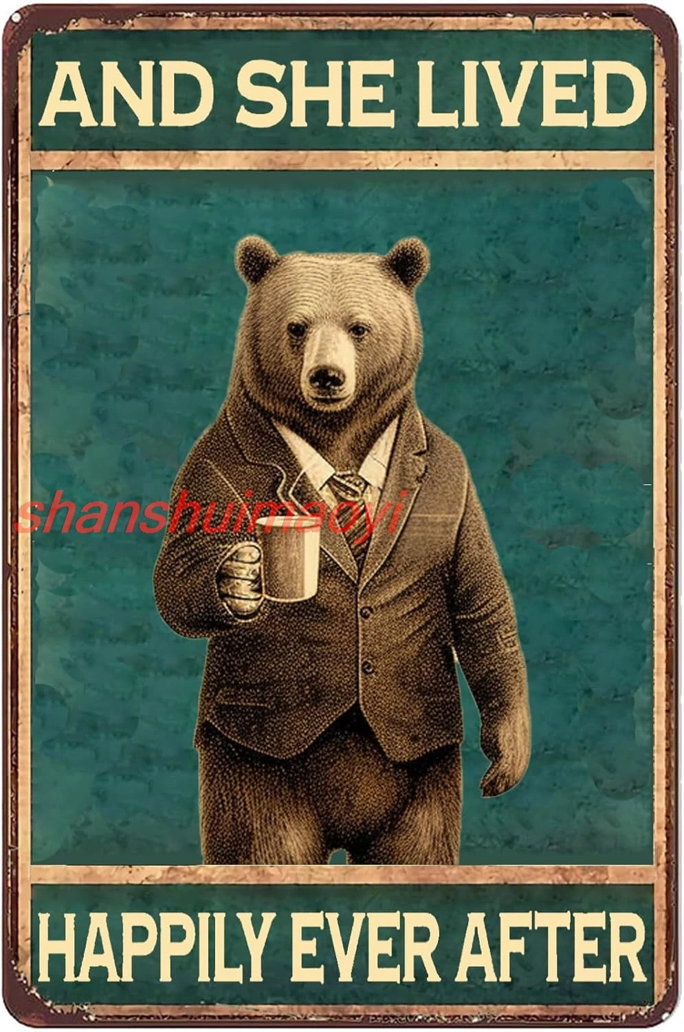 she is drinking coffee