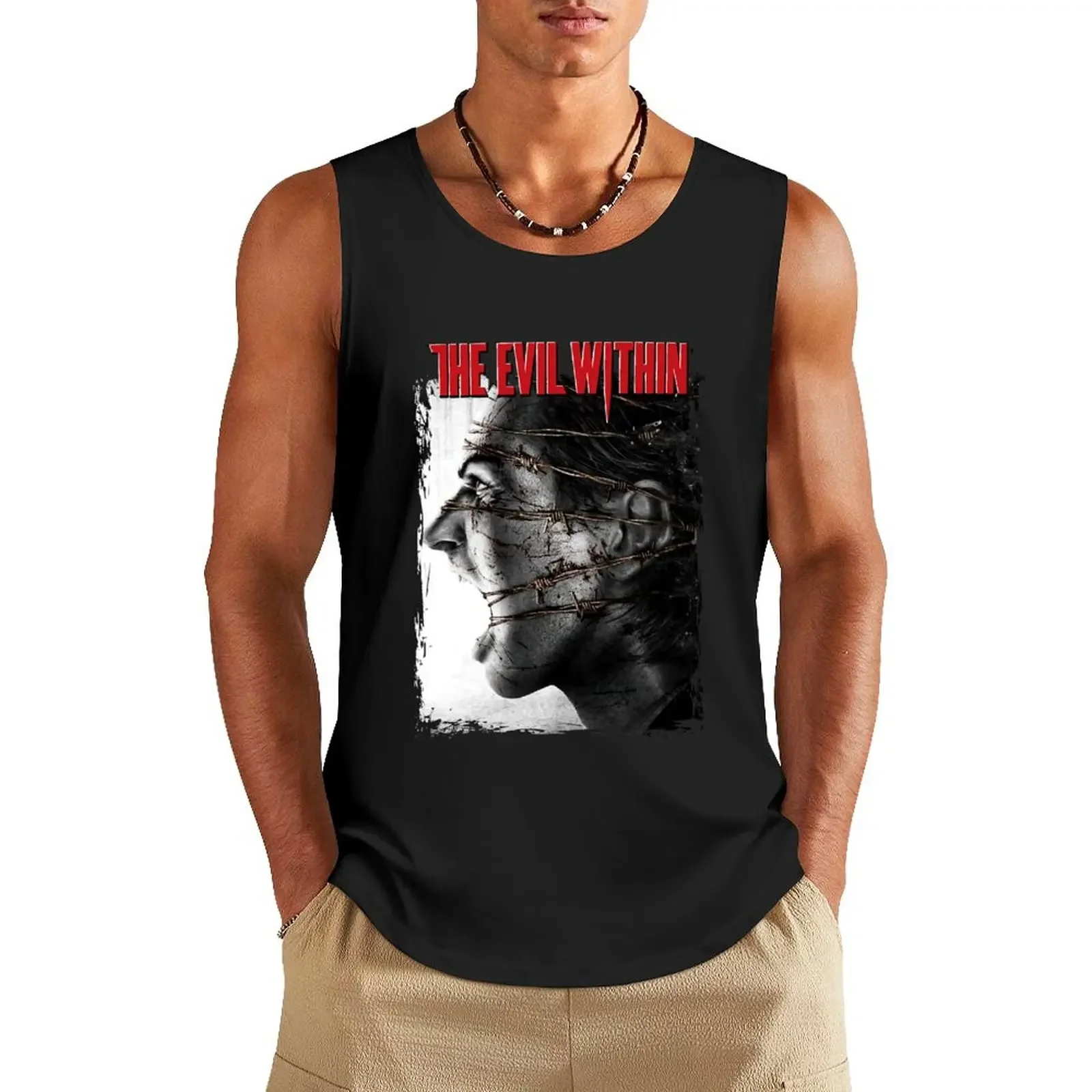 

Interesting Facts I Bet You Never Knew About The Evil Within Tank Top men clothing Male vest