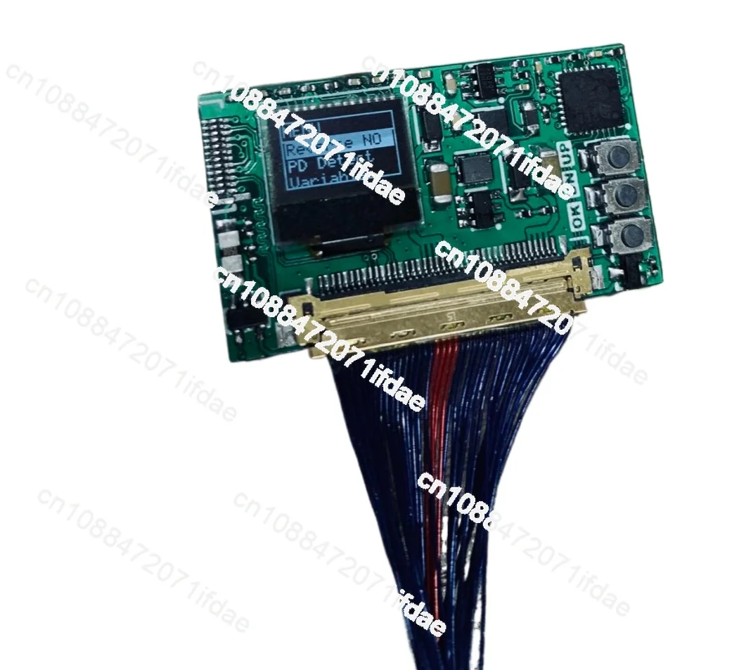 4K 1-line Communication Driver Board EDP DP Driver Board with Screen TYPEC to EDP Adapter Board