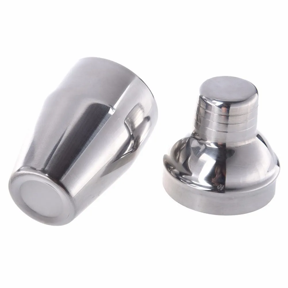 250ml Edelstahl Cocktail-Shaker-Set Auslaufsicher Robuste Konstruktion für 1-2 Cocktails Bar-Werkzeug für Partys
