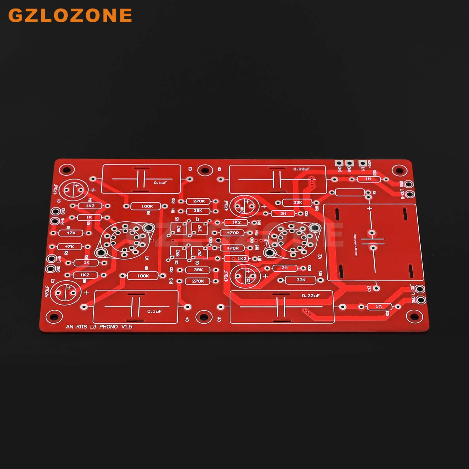 

HI-END L3 Circuit RIAA MM 12AX7/ECC83+6922/ECC88 Tube Phono amplifier bare PCB