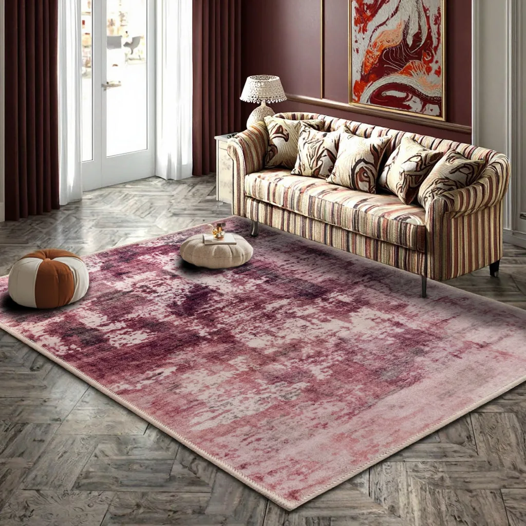 

For Plush floor mat, bedroom door, living room large carpet, door mat, bathroom non-slip foot mat, non-slip floor mat