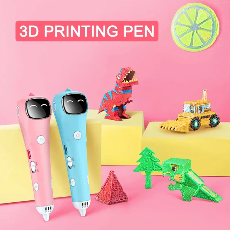 아동용 무선 3D 프린팅 펜, 저온 3D 드로잉 펜, PCL 필라멘트 장난감, 어린이 선물, DIY 드로잉 낙서, 신제품